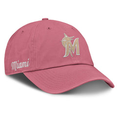 Miami Marlins Unisex Mother's Day Club Adjustable Hat - Pink | Nike