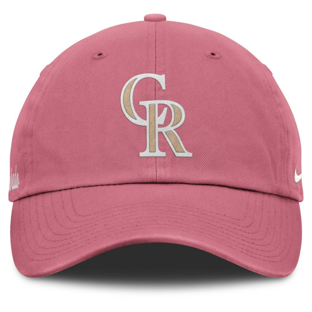 Colorado Rockies Unisex Mother's Day Club Adjustable Hat - Pink | Nike