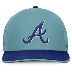 Atlanta Braves Father's Day Pro Performance Snapback Hat - Turquoise | Nike