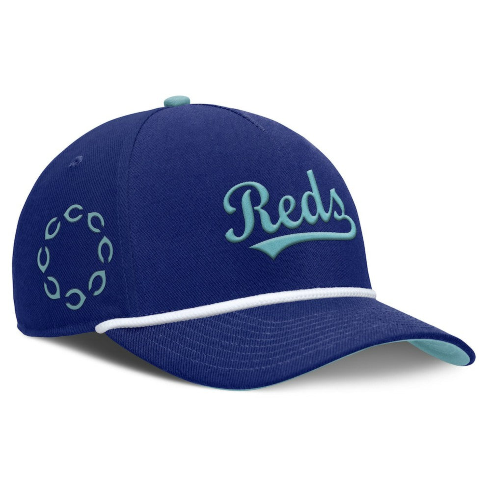 Cincinnati Reds Father's Day Rise Adjustable Hat - Royal | Nike