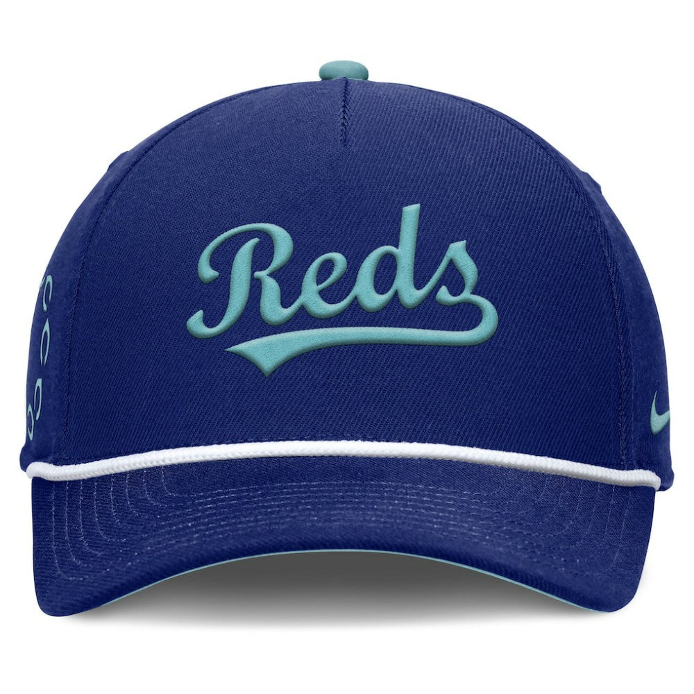 Cincinnati Reds Father's Day Rise Adjustable Hat - Royal | Nike
