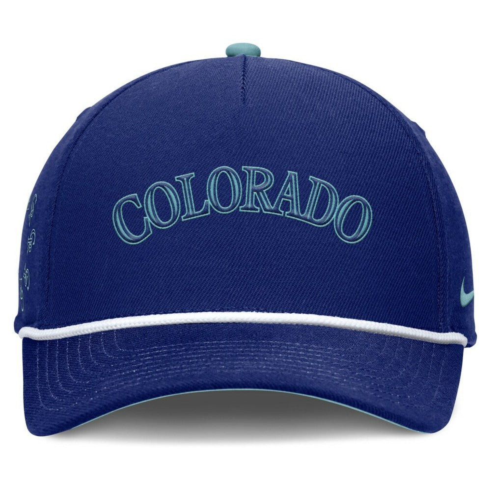 Colorado Rockies Father's Day Rise Adjustable Hat - Royal | Nike