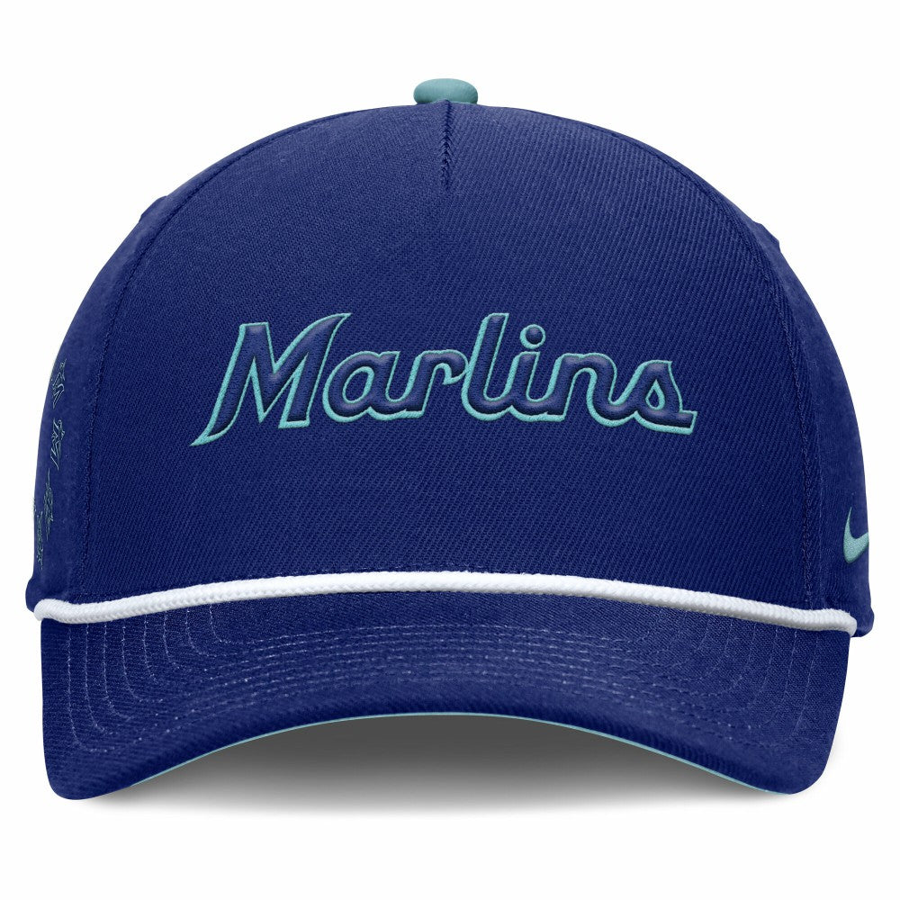 Miami Marlins Father's Day Rise Adjustable Hat - Royal | Nike