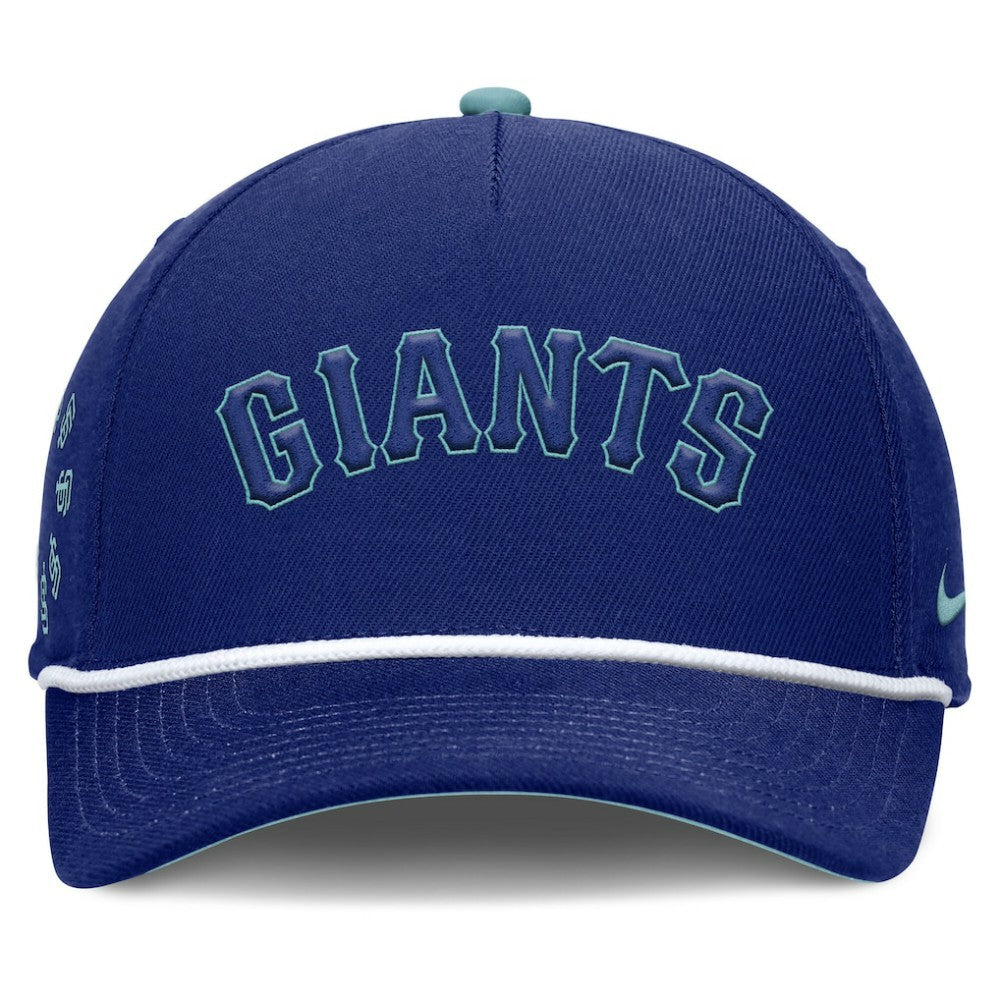 San Francisco Giants Father's Day Rise Adjustable Hat - Royal | Nike