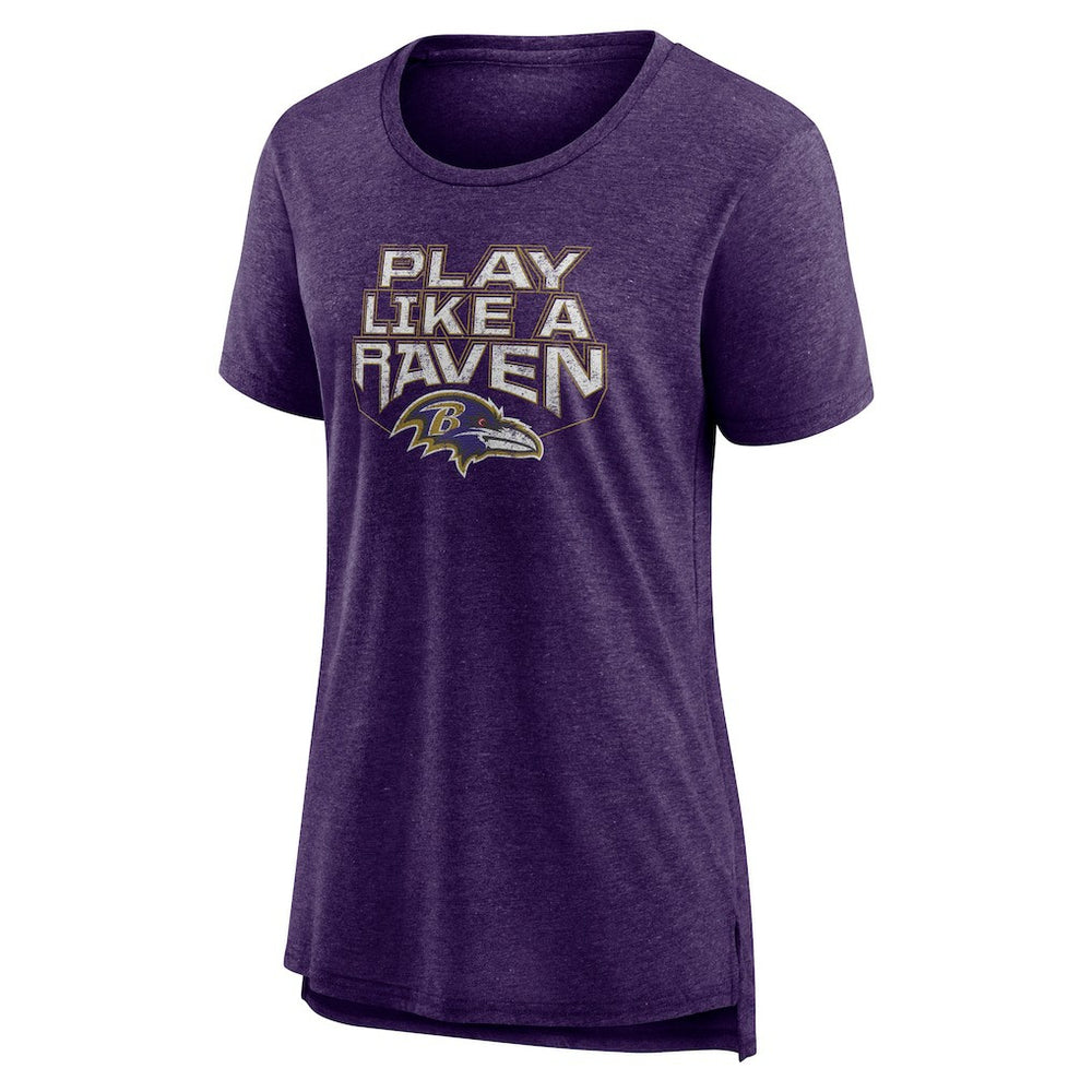 NFL Baltimore Ravens Women's Hometown First Down Tri-Blend T-Shirt