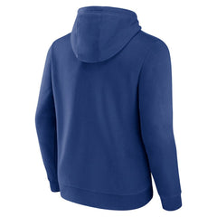 Tampa Bay Lightning Blue Team Lockup Pullover Hoodie