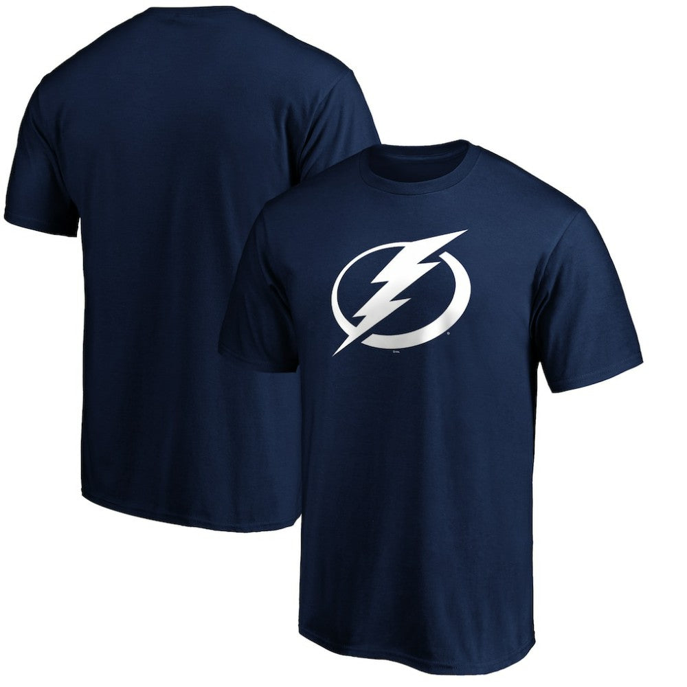 Tampa Bay Lightning Navy Primary Logo T-Shirt