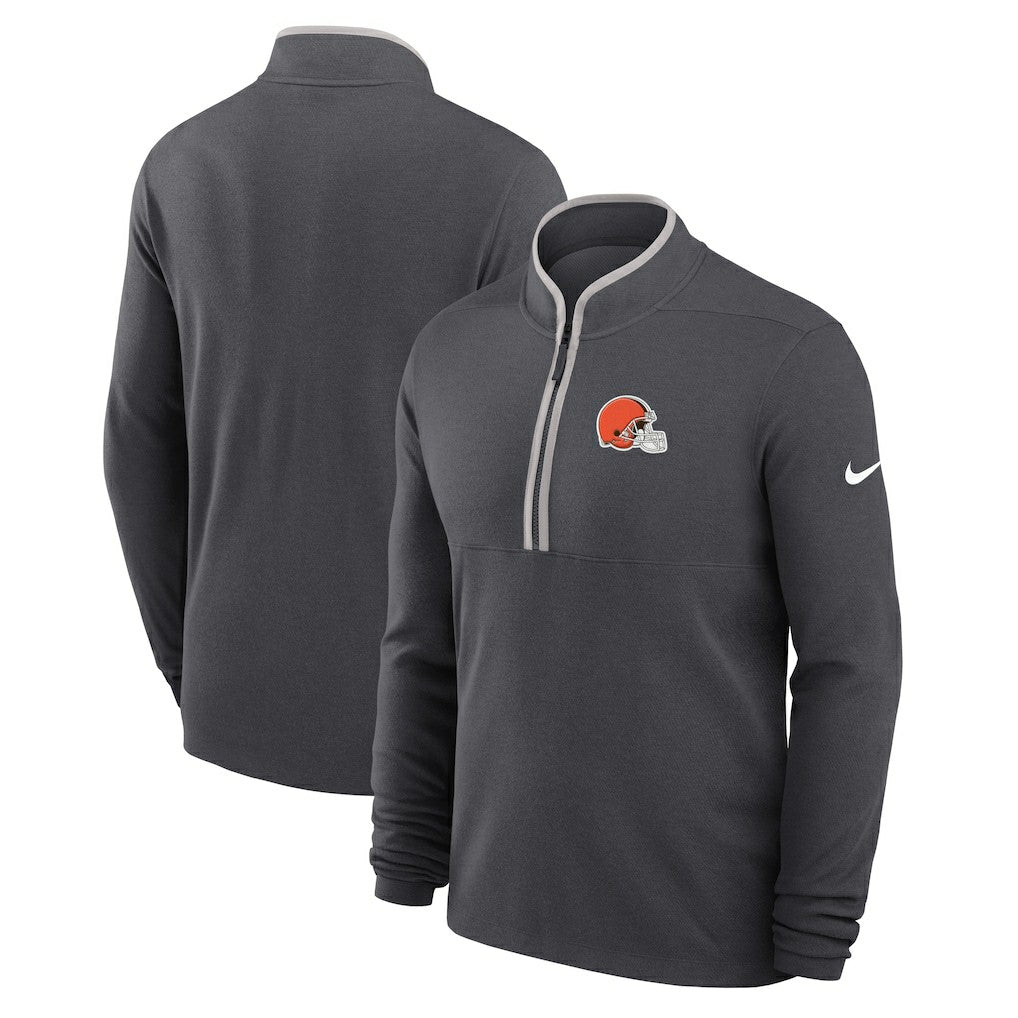 NFL Cleveland Browns Lightweight Victory Dri-FIT Half-Zip Pullover