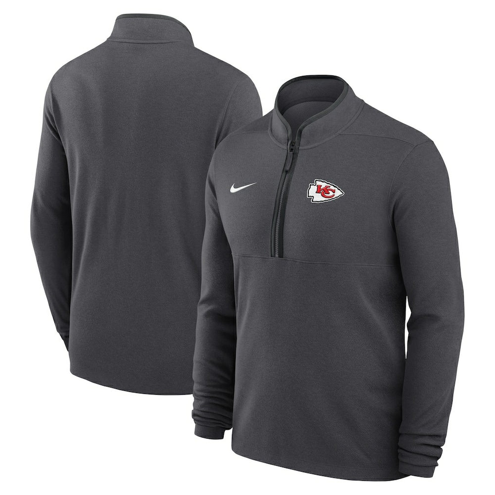 NFL Kansas City Chiefs Lightweight Victory Dri-FIT Half-Zip Pullover