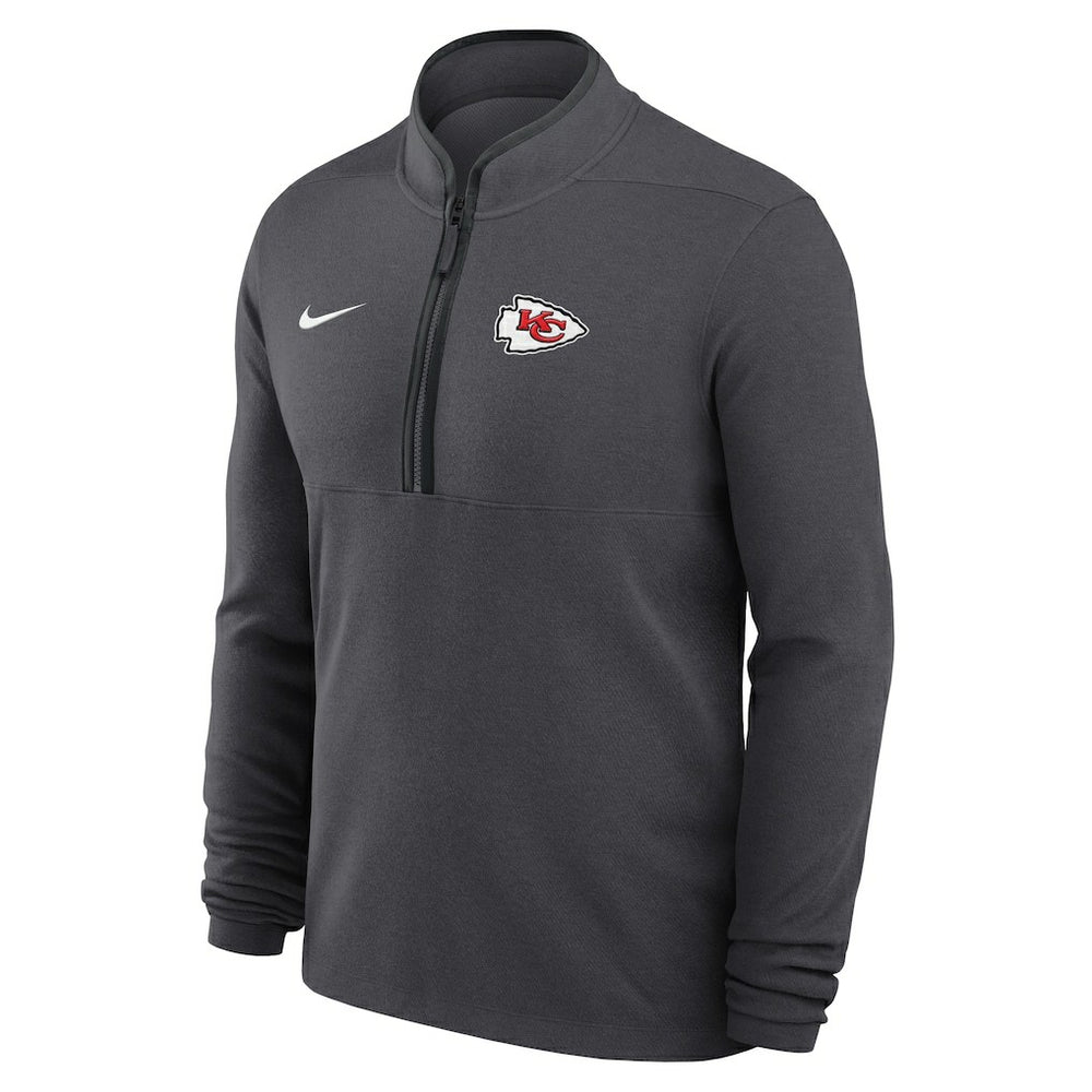 NFL Kansas City Chiefs Lightweight Victory Dri-FIT Half-Zip Pullover