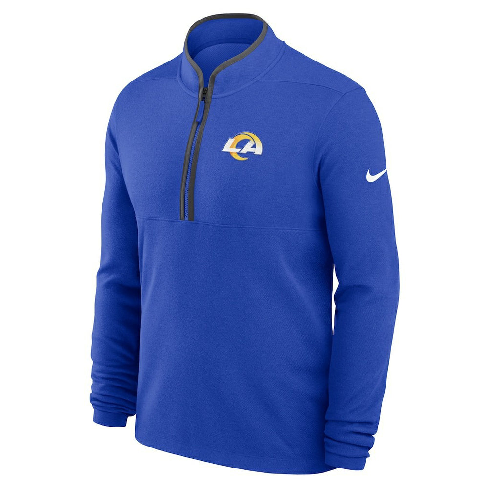 NFL Los Angeles Rams Lightweight Victory Dri-FIT Half-Zip Pullover