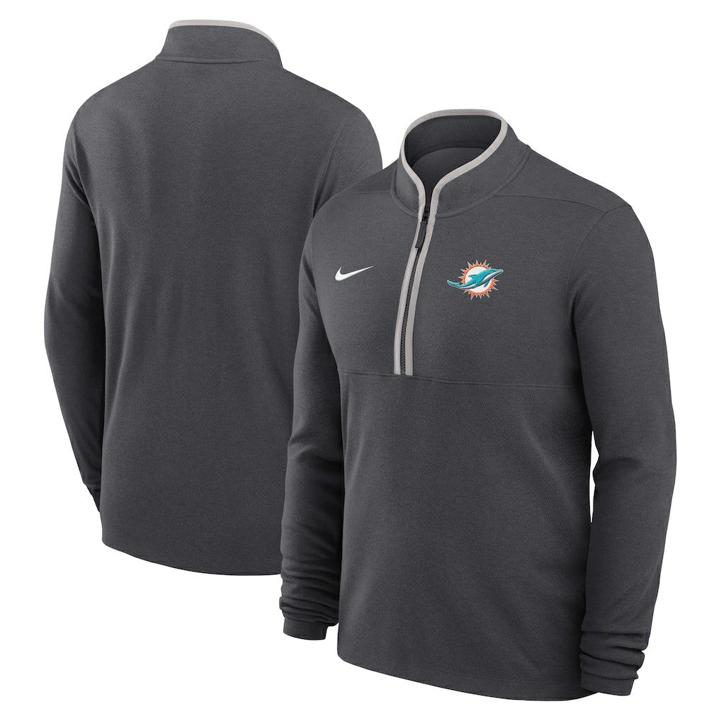 NFL Miami Dolphins Lightweight Victory Dri-FIT Half-Zip Pullover