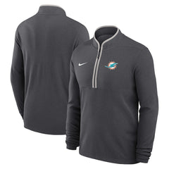 NFL Miami Dolphins Lightweight Victory Dri-FIT Half-Zip Pullover