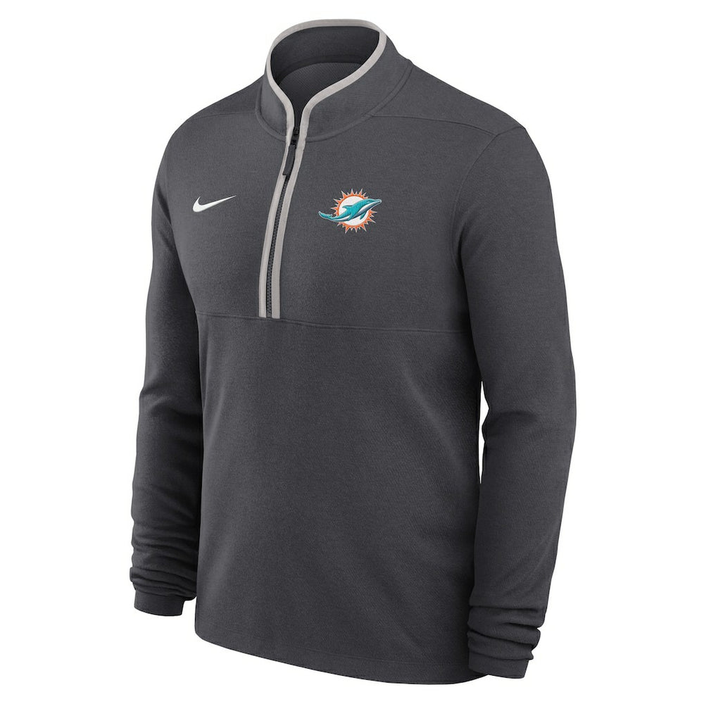 NFL Miami Dolphins Lightweight Victory Dri-FIT Half-Zip Pullover