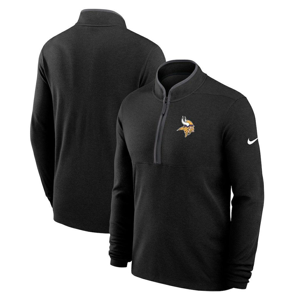 NFL Minnesota Vikings Lightweight Victory Dri-FIT Half-Zip Pullover