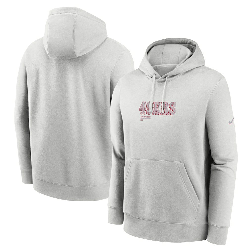 NFL San Francisco 49ers Edge Pack French Terry Club Pullover Hoodie