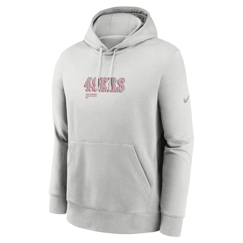 NFL San Francisco 49ers Edge Pack French Terry Club Pullover Hoodie