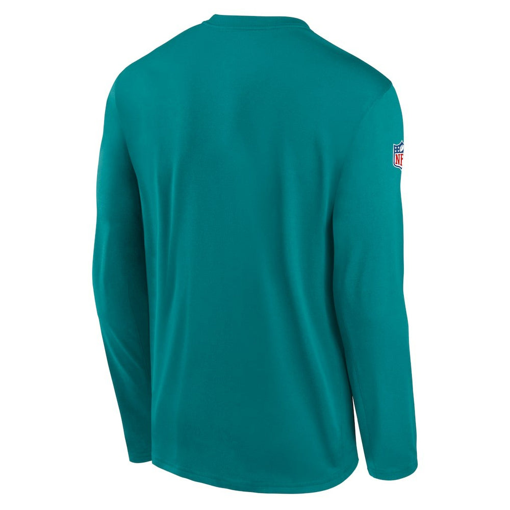 NFL Miami Dolphins Legend Small Logo Dri-FIT Long Sleeve T-Shirt