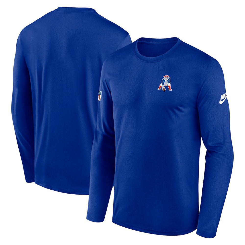 NFL New England Patriots Legend Small Logo Dri-FIT Long Sleeve T-Shirt