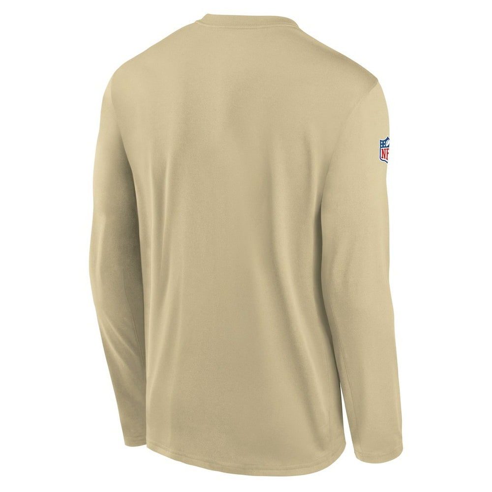 NFL New Orleans Saints Legend Small Logo Dri-FIT Long Sleeve T-Shirt