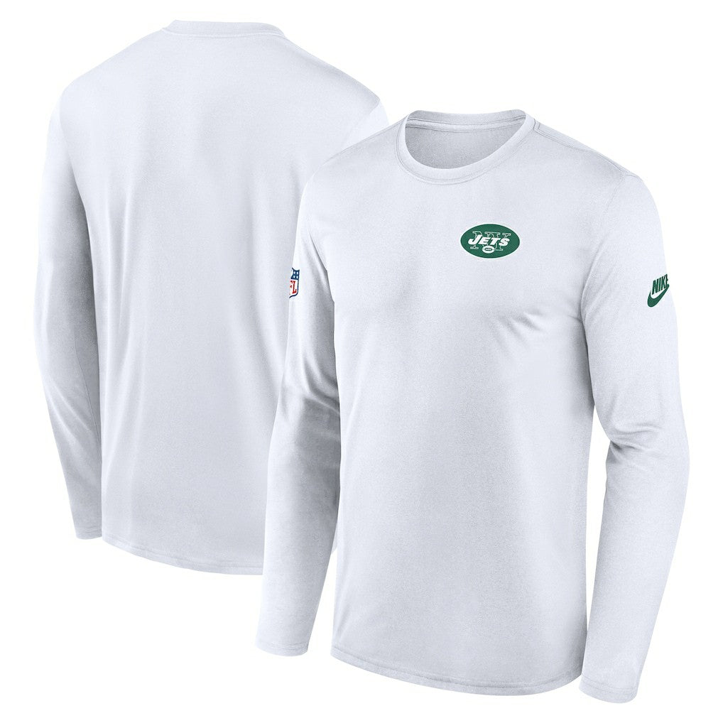 NFL New York Jets Legend Small Logo Dri-FIT Long Sleeve T-Shirt
