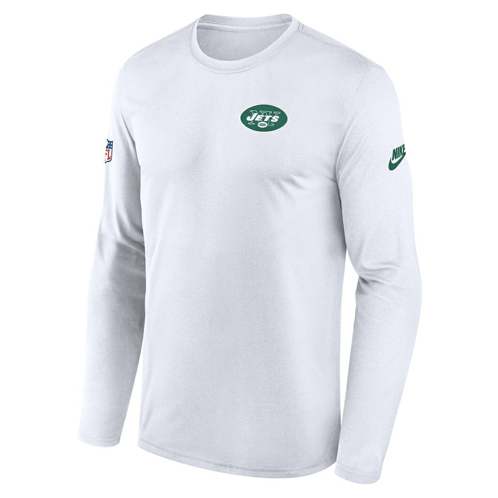 NFL New York Jets Legend Small Logo Dri-FIT Long Sleeve T-Shirt