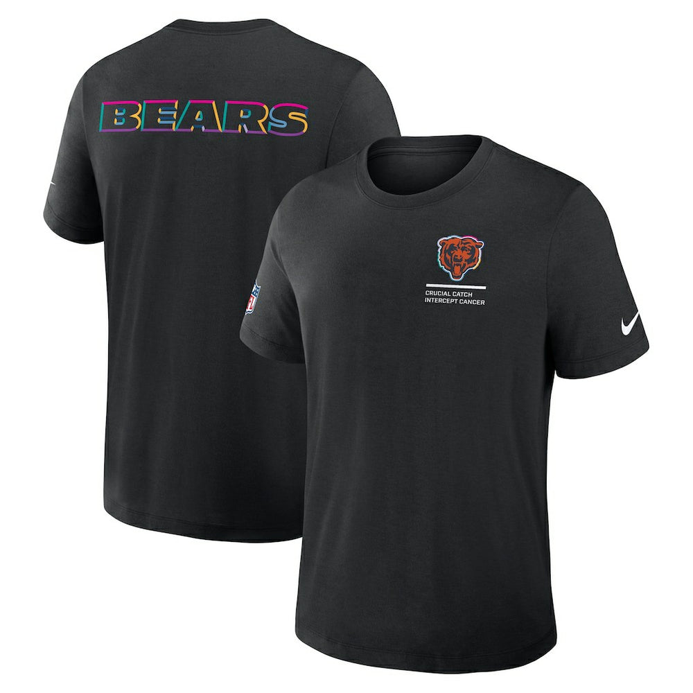 NFL Chicago Bears 2025 NFL Crucial Catch Tri-Blend Dri-FIT T-Shirt