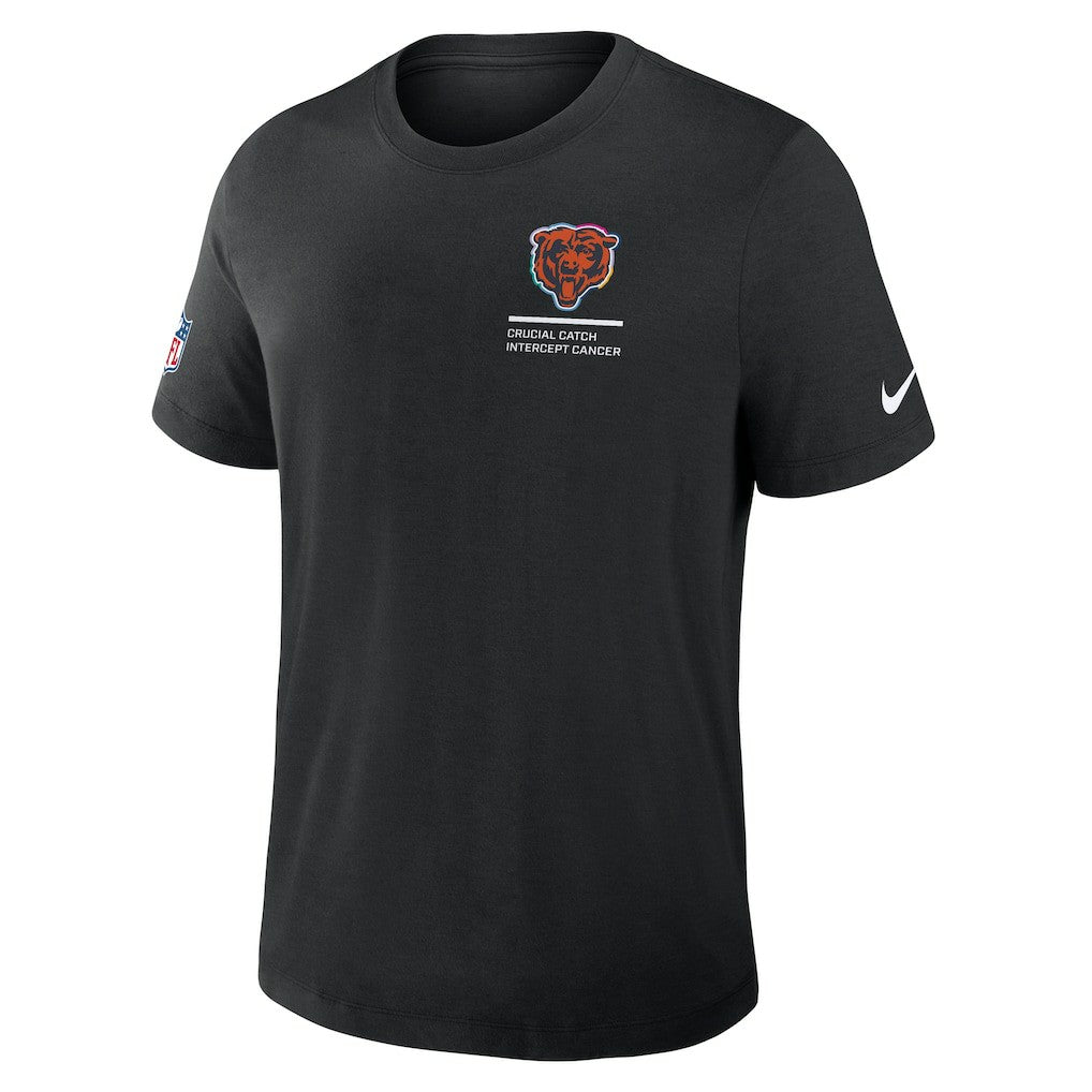 NFL Chicago Bears 2025 NFL Crucial Catch Tri-Blend Dri-FIT T-Shirt
