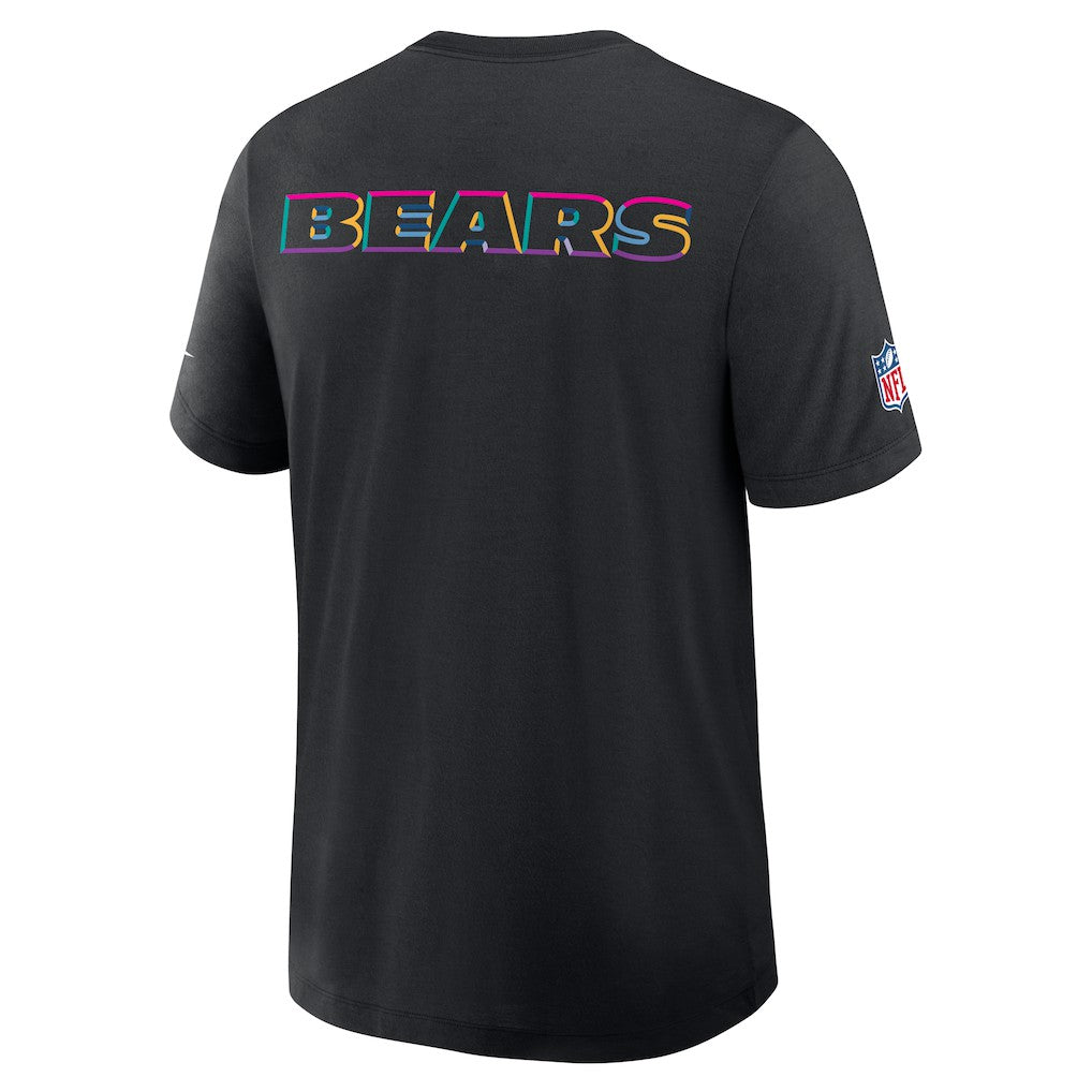 NFL Chicago Bears 2025 NFL Crucial Catch Tri-Blend Dri-FIT T-Shirt