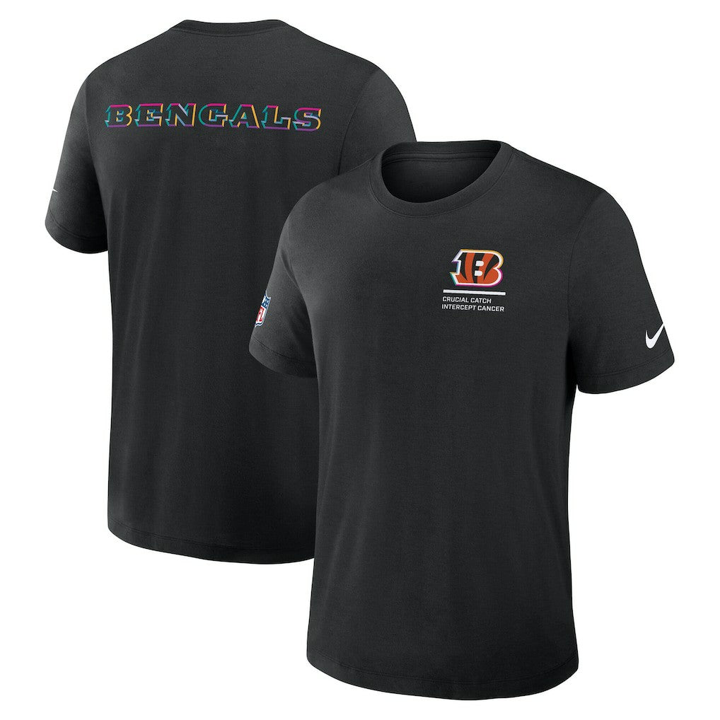 NFL Cincinnati Bengals 2025 NFL Crucial Catch Tri-Blend Dri-FIT T-Shirt