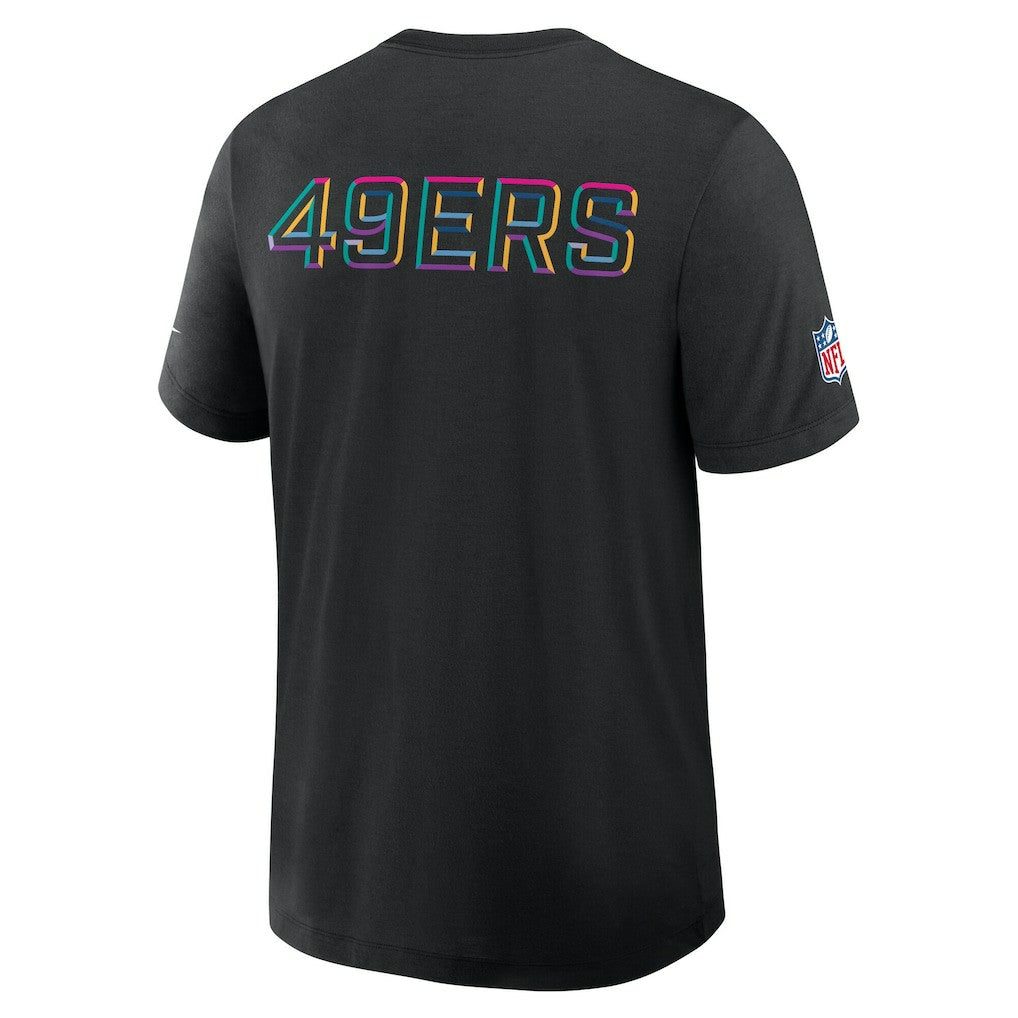 NFL San Francisco 49ers 2025 NFL Crucial Catch Tri-Blend Dri-FIT T-Shirt