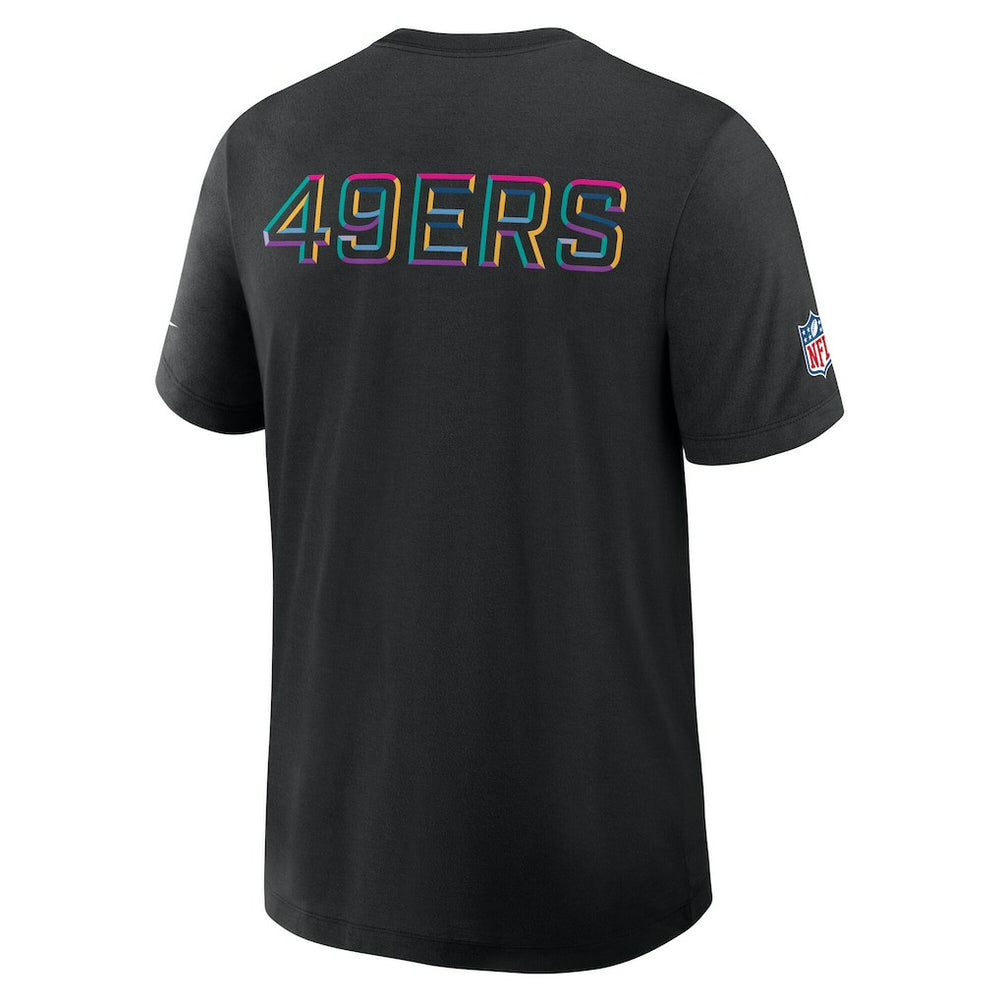 NFL San Francisco 49ers 2025 NFL Crucial Catch Tri-Blend Dri-FIT T-Shirt