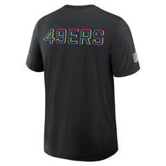 NFL San Francisco 49ers 2025 NFL Crucial Catch Tri-Blend Dri-FIT T-Shirt