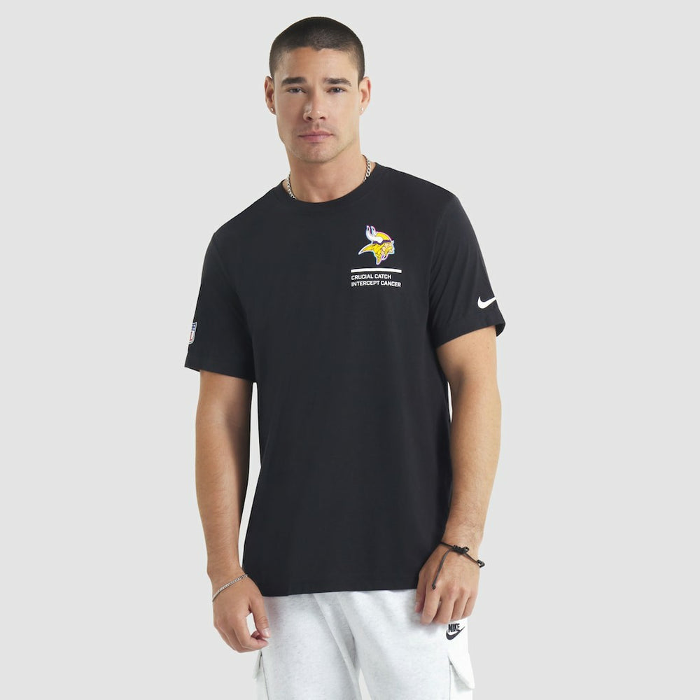 NFL Minnesota Vikings 2025 NFL Crucial Catch Tri-Blend Dri-FIT T-Shirt