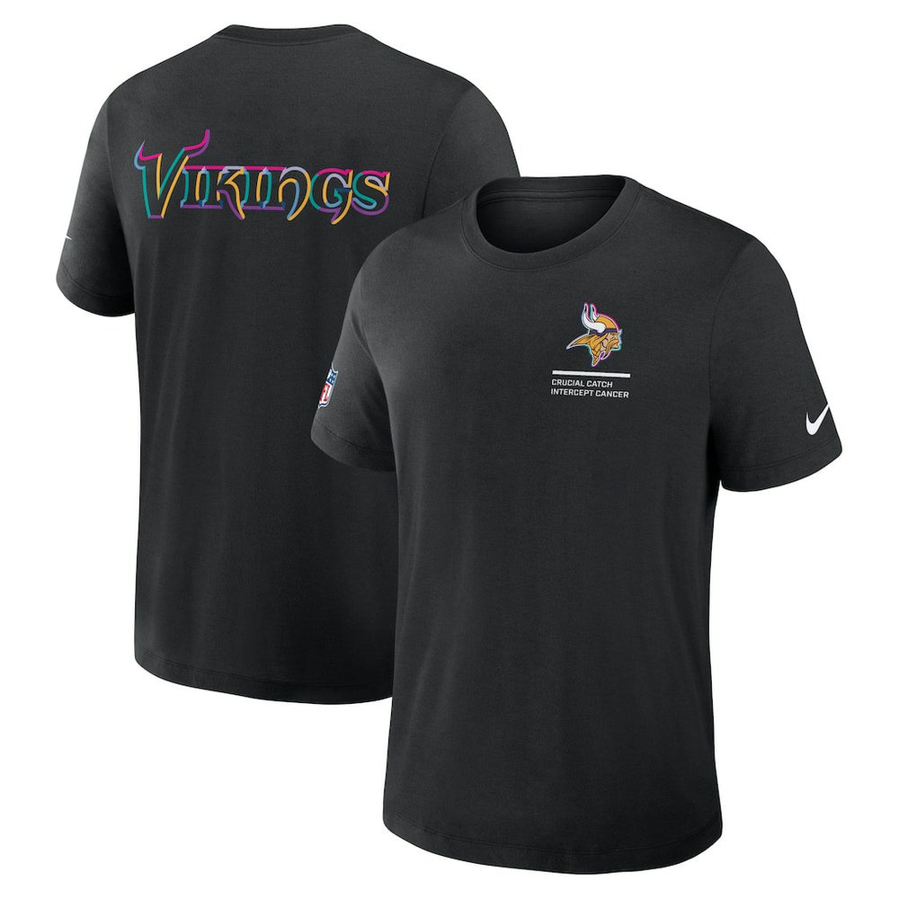 NFL Minnesota Vikings 2025 NFL Crucial Catch Tri-Blend Dri-FIT T-Shirt