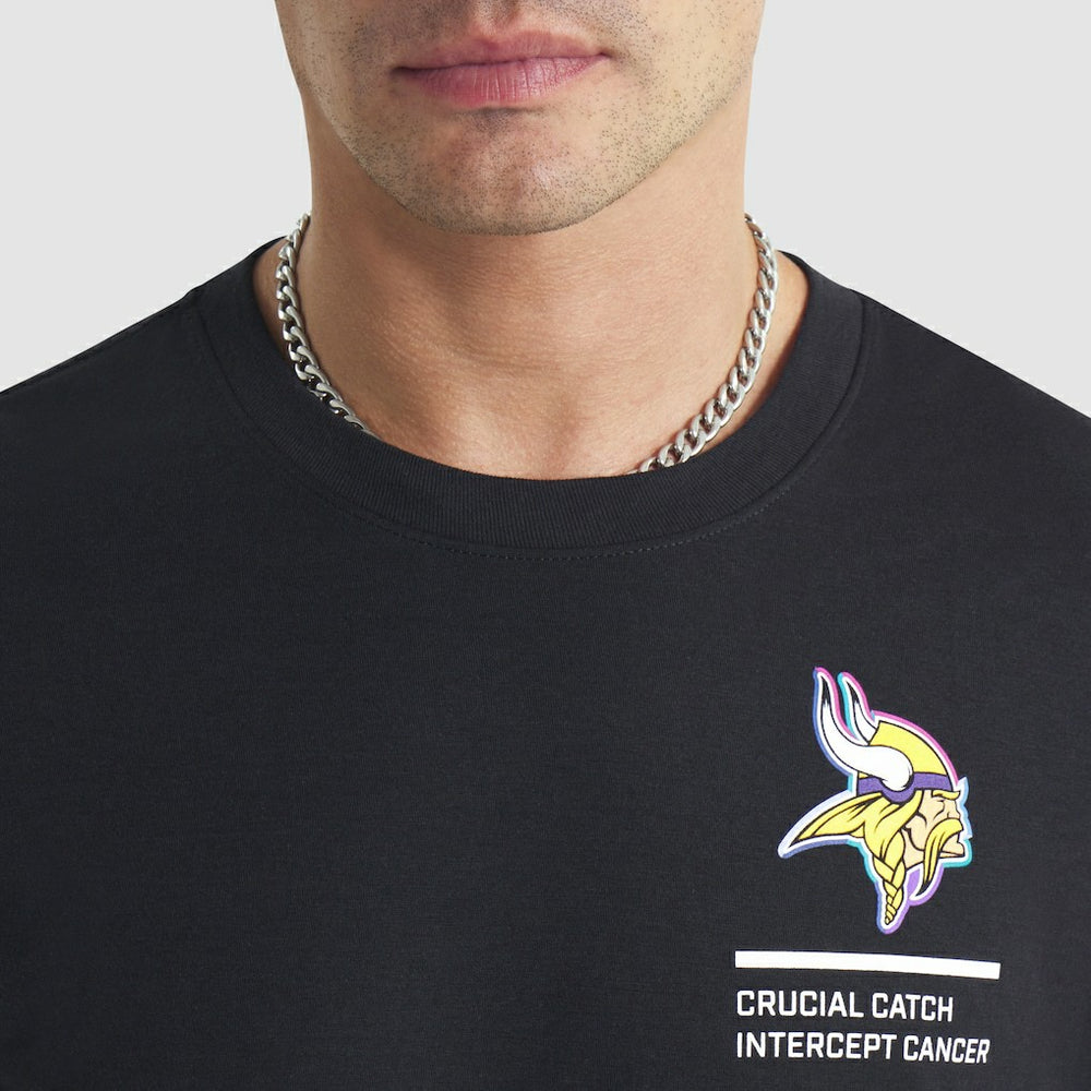 NFL Minnesota Vikings 2025 NFL Crucial Catch Tri-Blend Dri-FIT T-Shirt