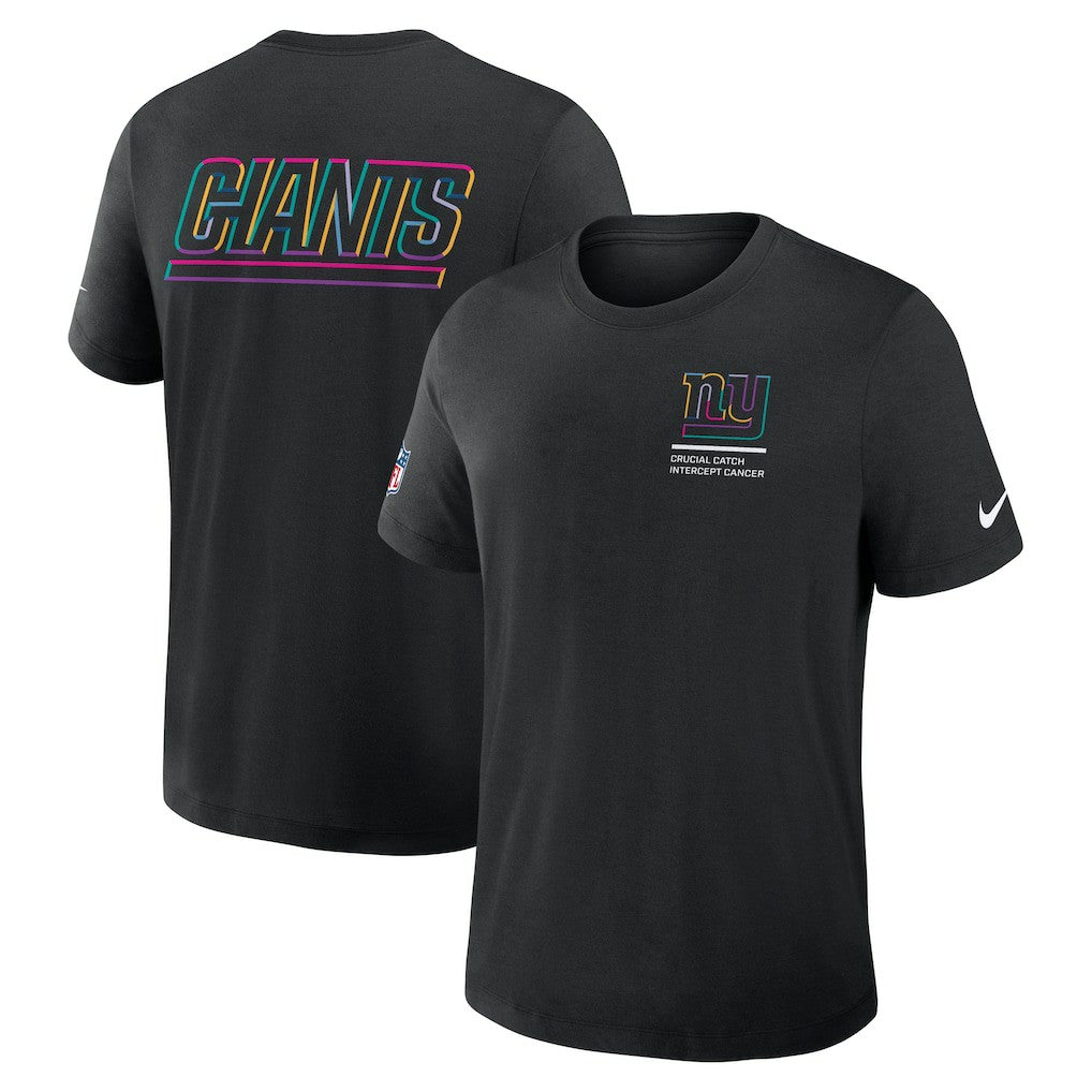 NFL New York Giants 2025 NFL Crucial Catch Tri-Blend Dri-FIT T-Shirt