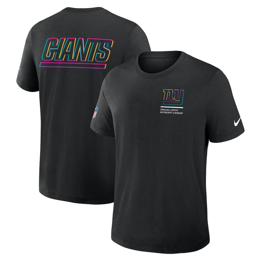 NFL New York Giants 2025 NFL Crucial Catch Tri-Blend Dri-FIT T-Shirt