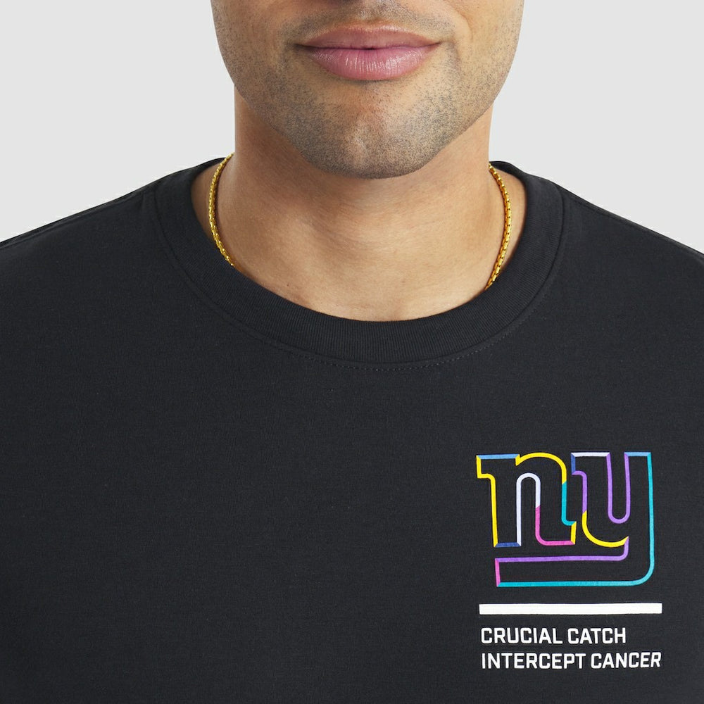NFL New York Giants 2025 NFL Crucial Catch Tri-Blend Dri-FIT T-Shirt