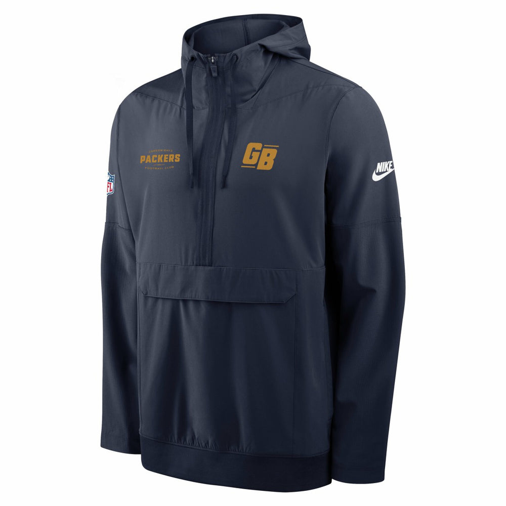 NFL Green Bay Packers The 1923 Classic Sideline Half-Zip Anorak Jacket