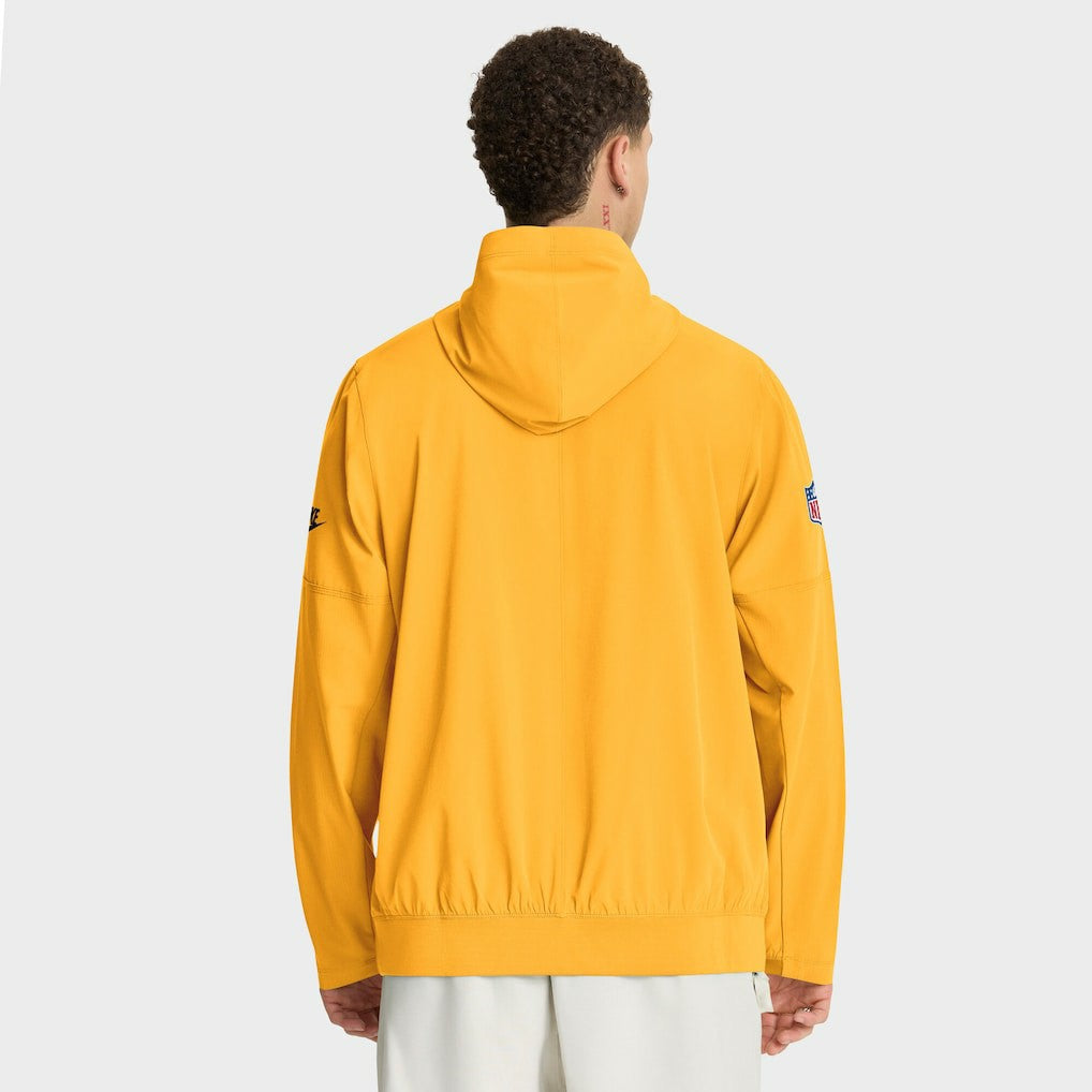 NFL Pittsburgh Steelers 1933 Sideline Alt Pack Anorak Half-Zip Hoodie Jacket