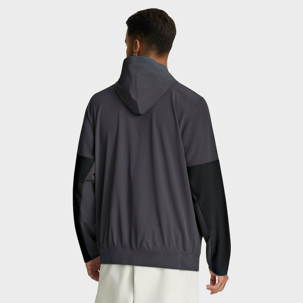 NFL Cleveland Browns Sideline Anorak Half-Zip Hoodie Jacket