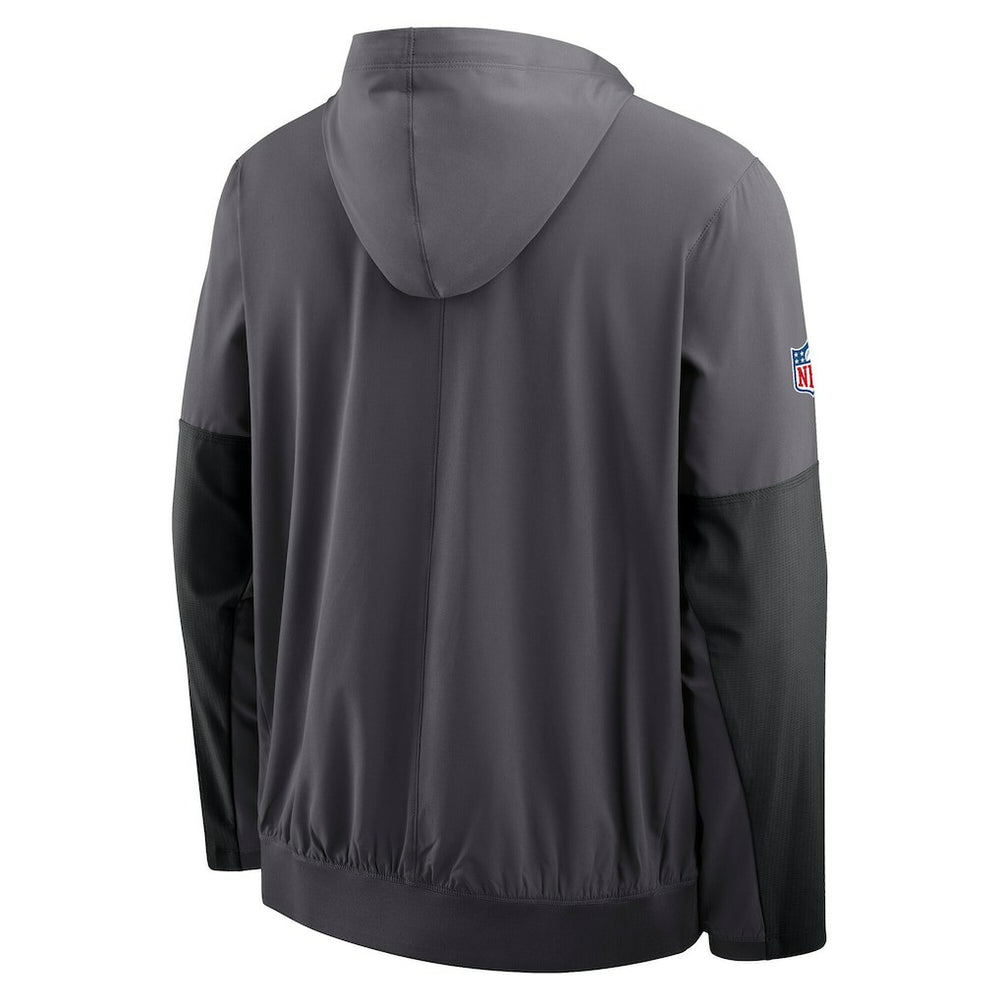 NFL Cleveland Browns Sideline Anorak Half-Zip Hoodie Jacket