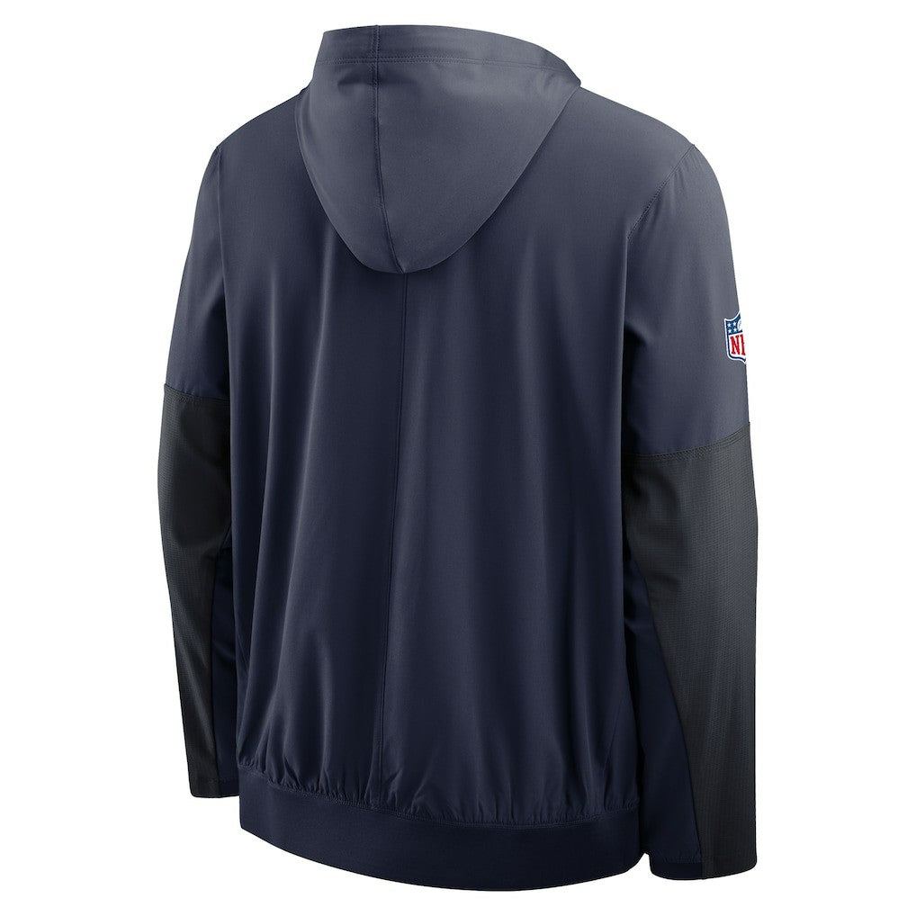 NFL Denver Broncos Sideline Anorak Half-Zip Hoodie Jacket