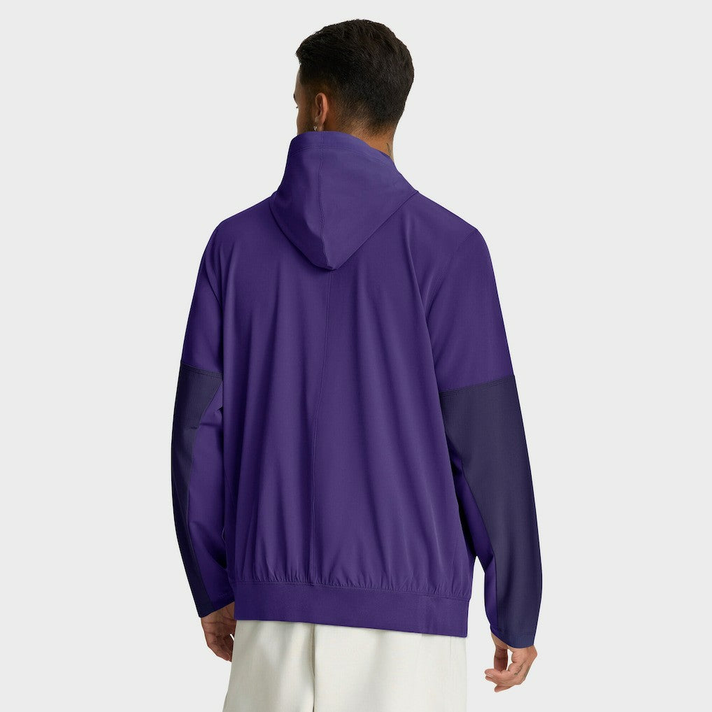 NFL Minnesota Vikings Sideline Anorak Half-Zip Hoodie Jacket