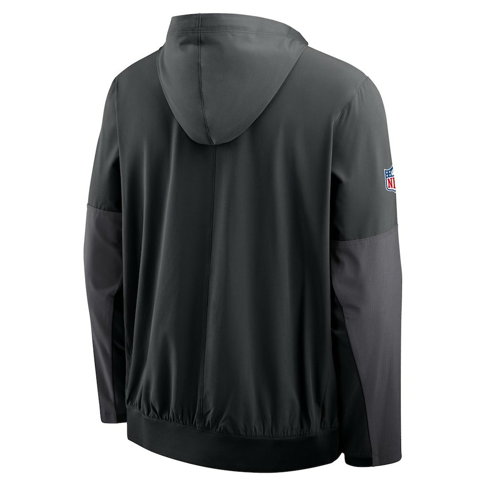 NFL Las Vegas Raiders Sideline Anorak Half-Zip Hoodie Jacket