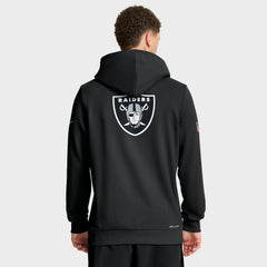 NFL Las Vegas Raiders Sideline Standard Issue Utility Player Dri-FIT Full-Zip Hoodie