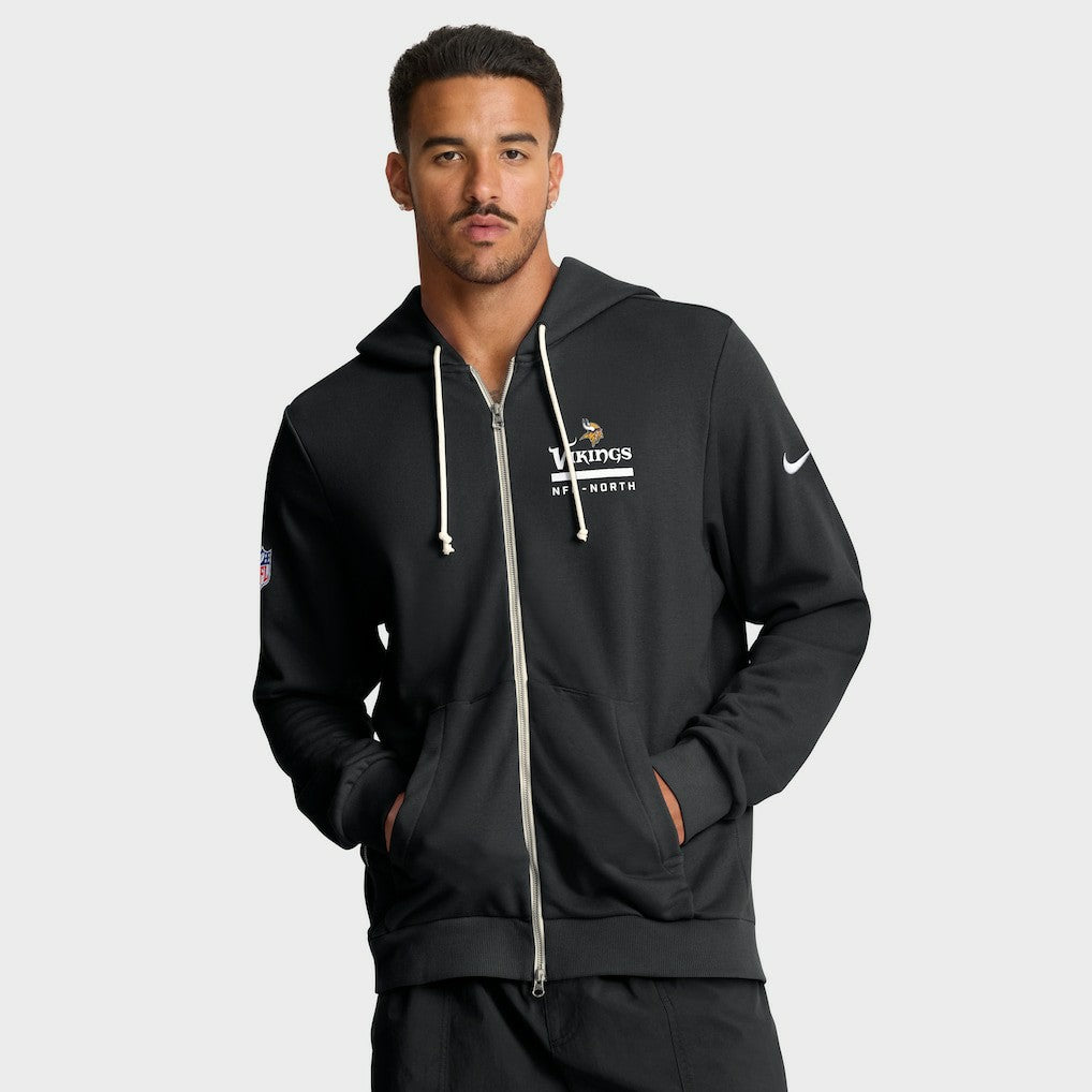 NFL Minnesota Vikings Sideline Standard Issue Utility Player Dri-FIT Full-Zip Hoodie