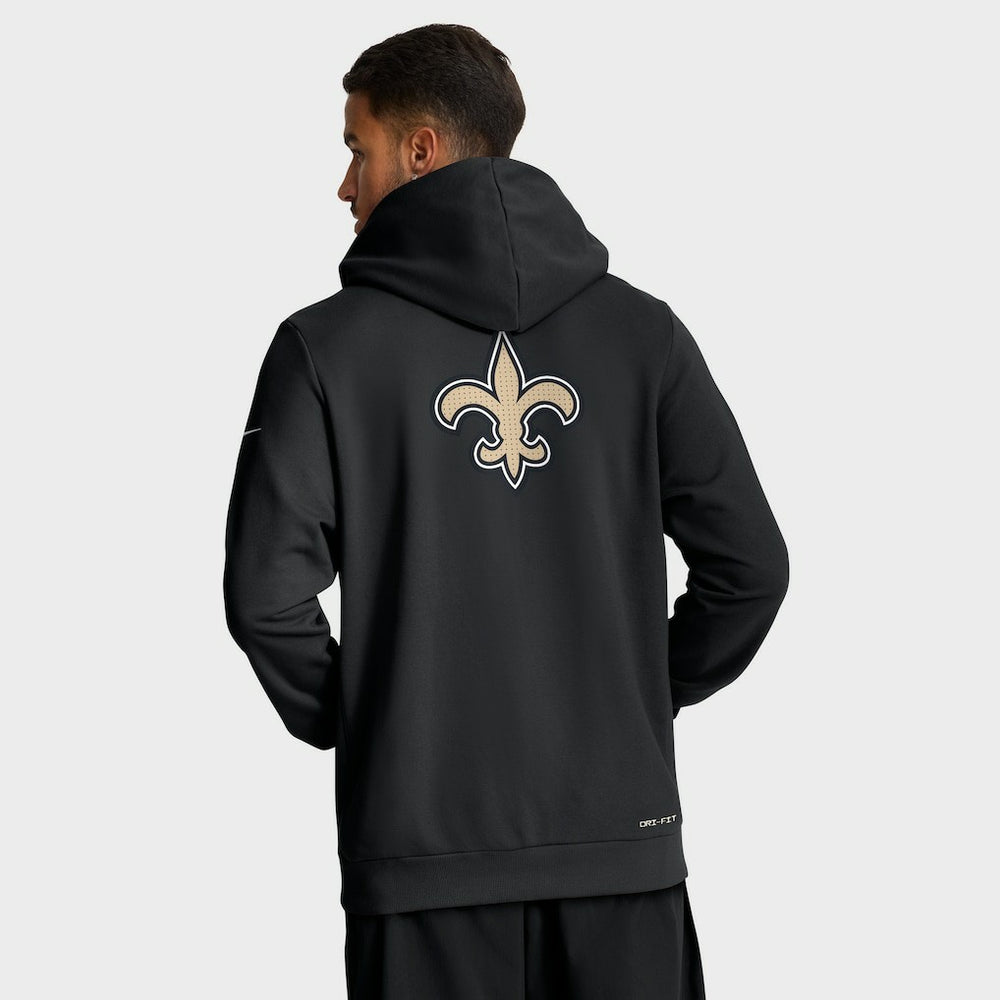 NFL New Orleans Saints Sideline Standard Issue Utility Player Dri-FIT Full-Zip Hoodie