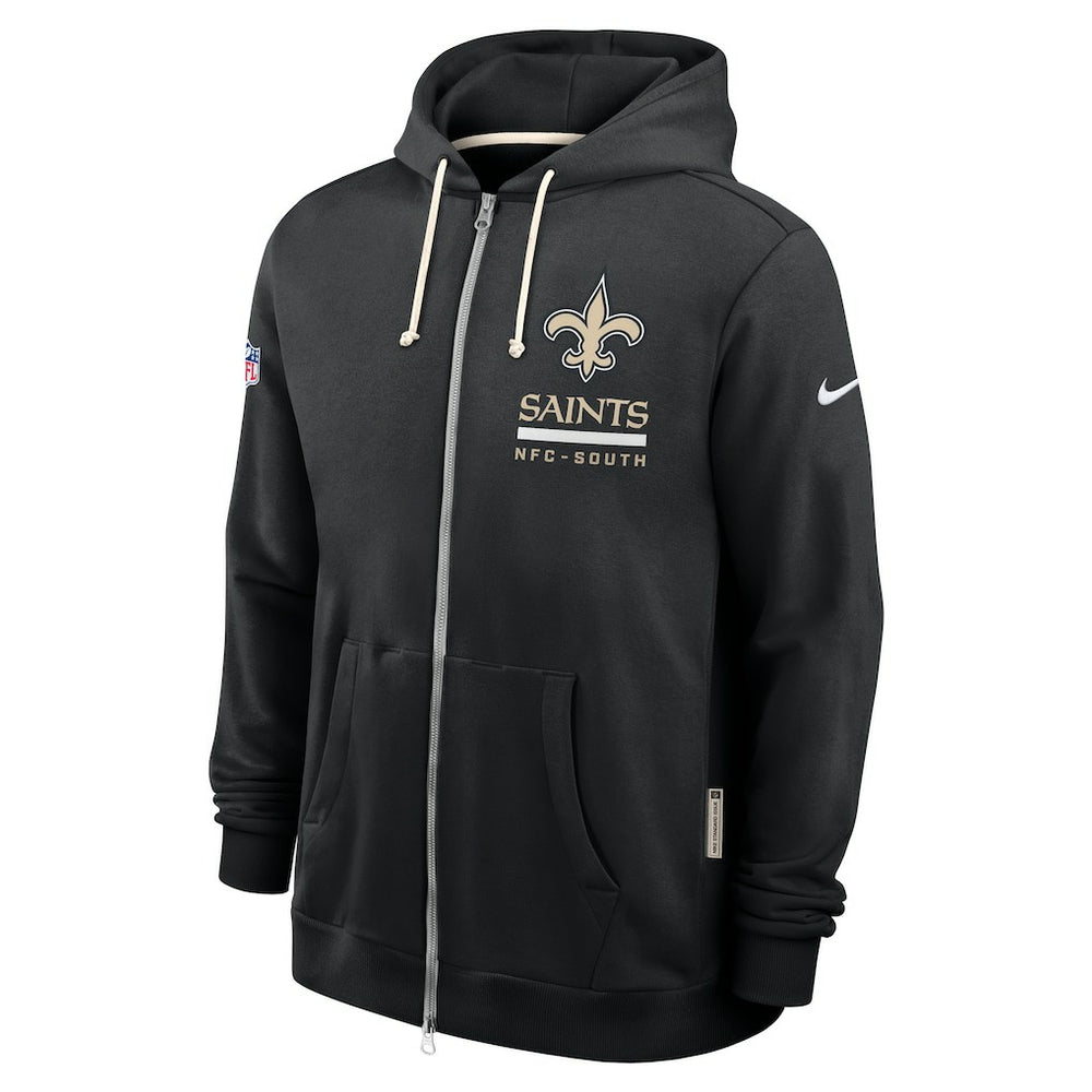 NFL New Orleans Saints Sideline Standard Issue Utility Player Dri-FIT Full-Zip Hoodie
